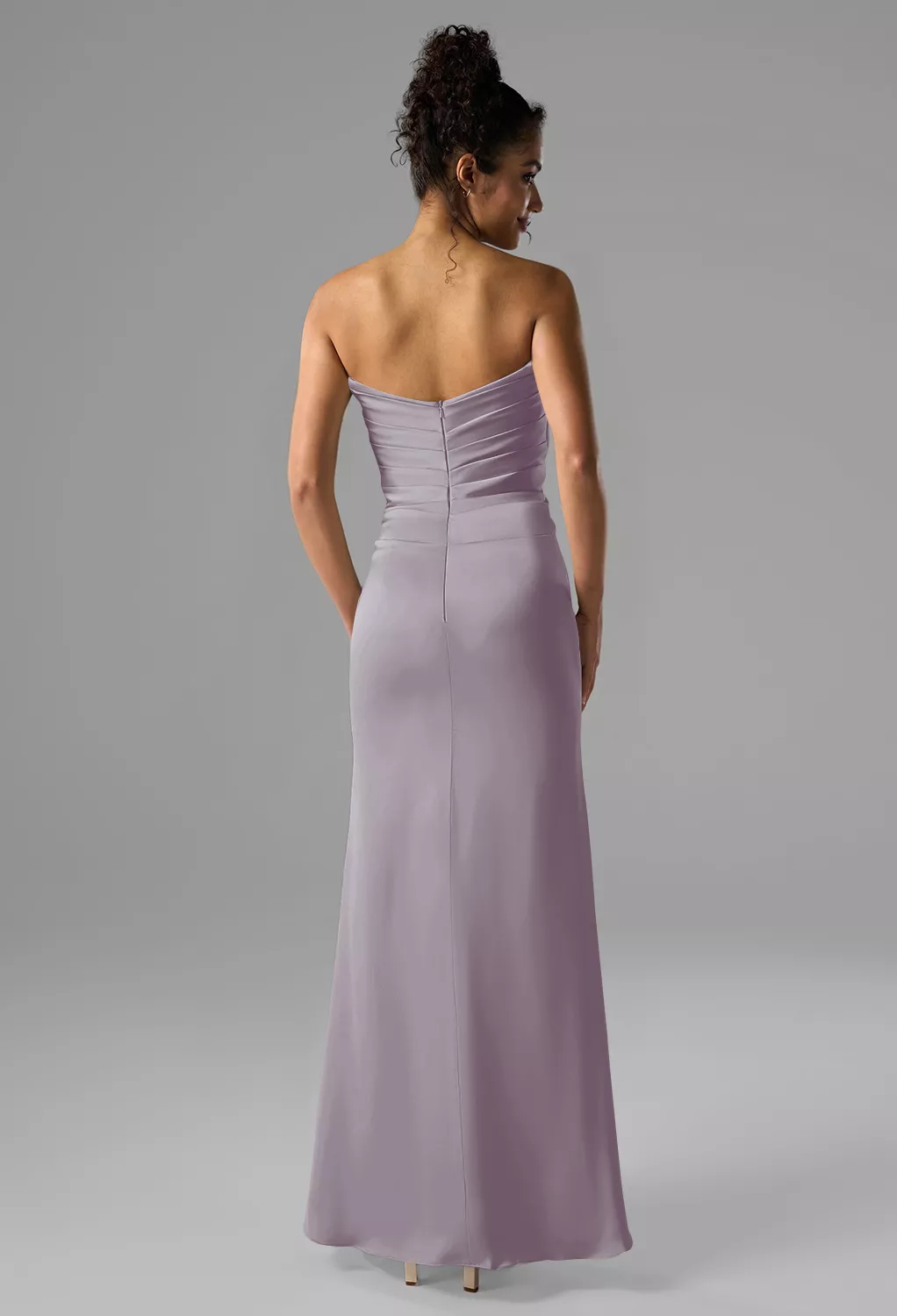 AW Terry Purple Haze  Long Bridesmaid Dresses
